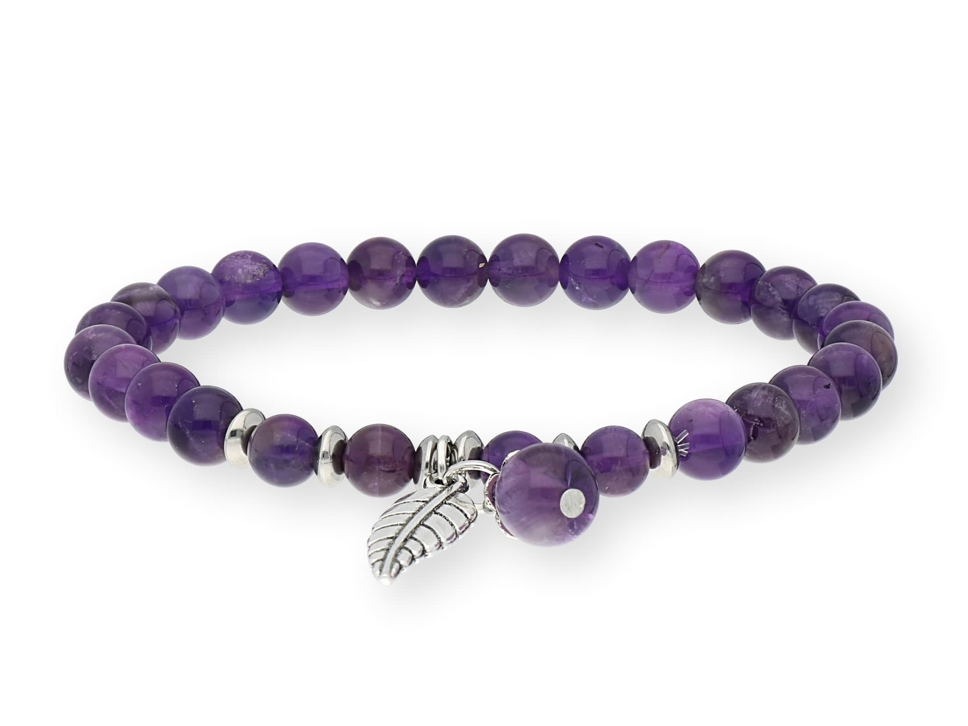 CrystalScents – Amethyst Armband für Eleganz und Leichtigkeit