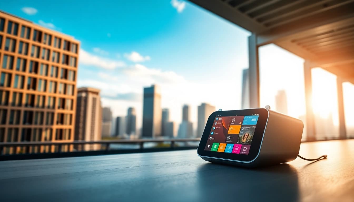 Evodrop Beobachter präsentiert einen innovativen digitalen Lebensstil mit modernem Design.