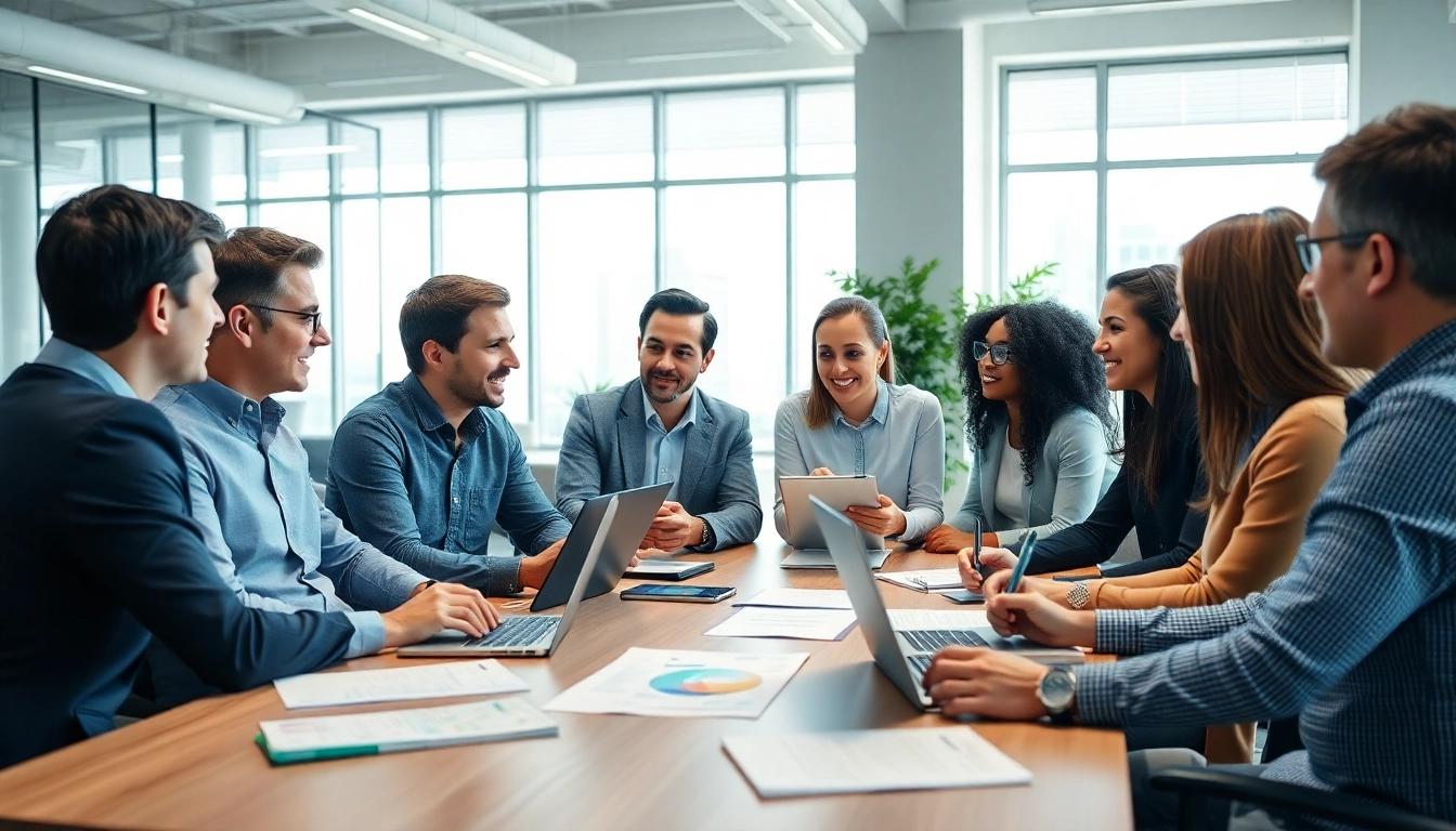 Steigerung der Effizienz mit SAP ERP in einem modernen Besprechungsraum.