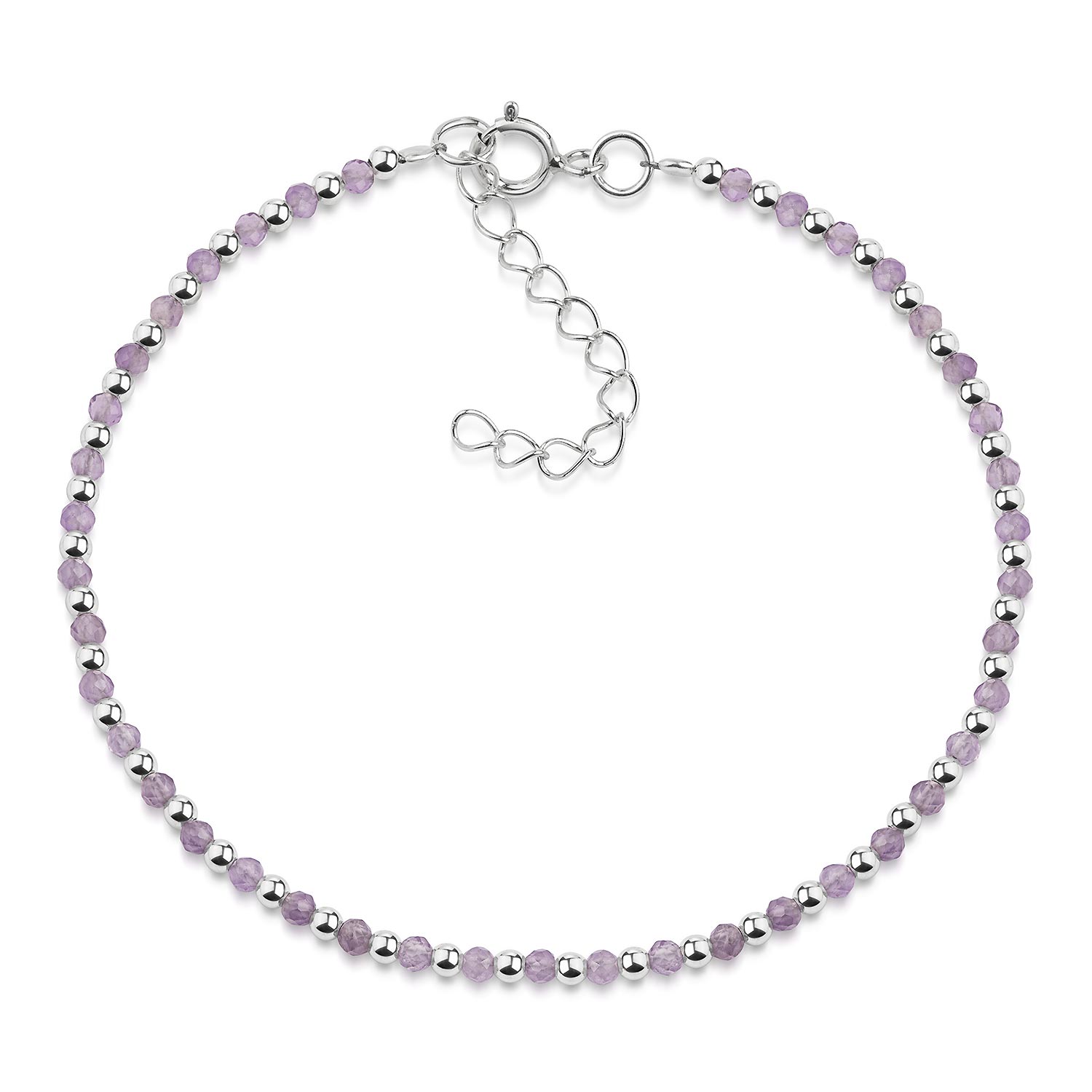 CrystalScents – Amethyst Armband für Eleganz und Leichtigkeit