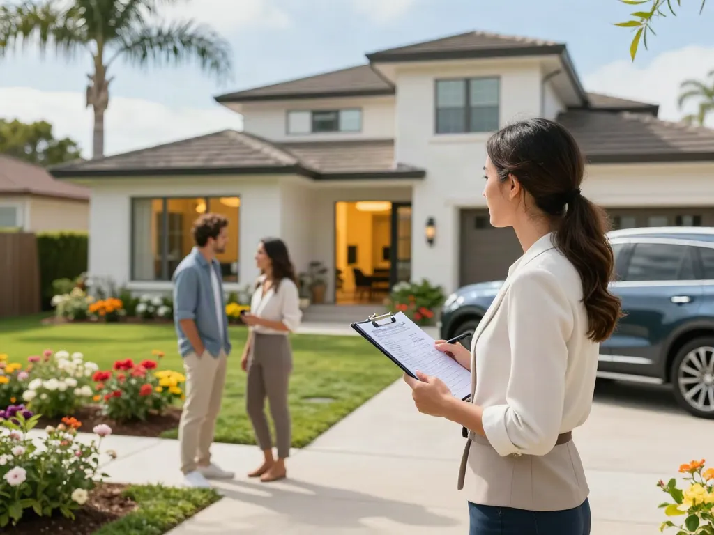 Bester Immobilienmakler Frankfurt präsentiert ein modernes Zuhause mit schönen Gärten und einem professionellen Makler.