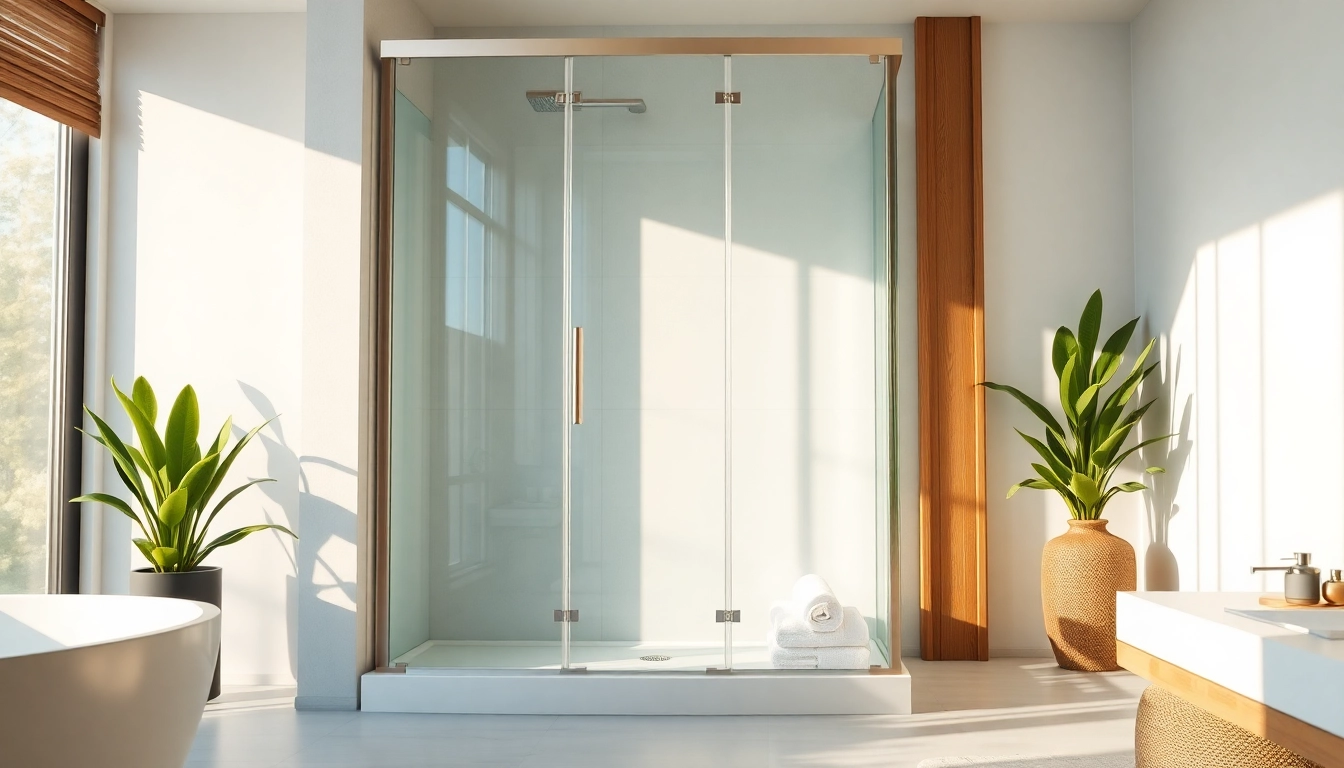 Genießen Sie eine elegante dusche 100x100 in einem modernen Badezimmer mit klaren Linien.