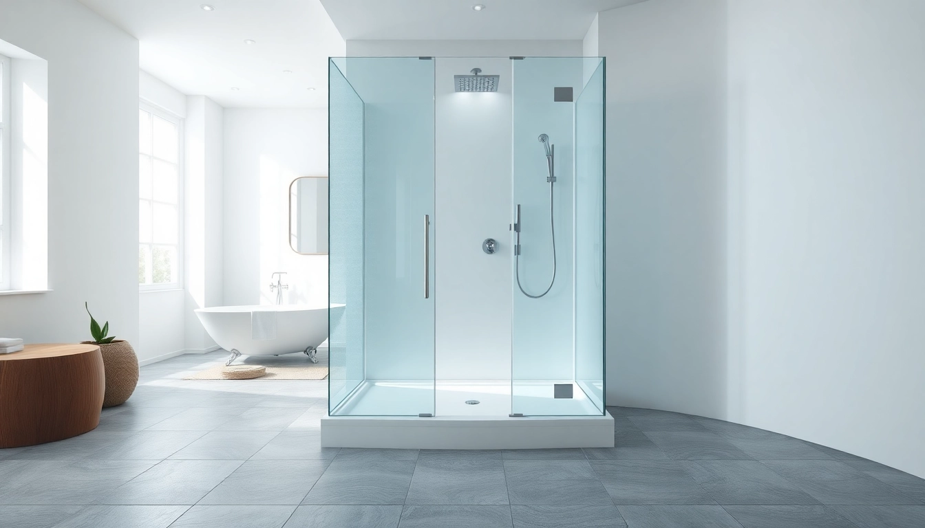 Die dusche 100x100 im modernen Badezimmer mit elegantem Design und stilvollen Armaturen.