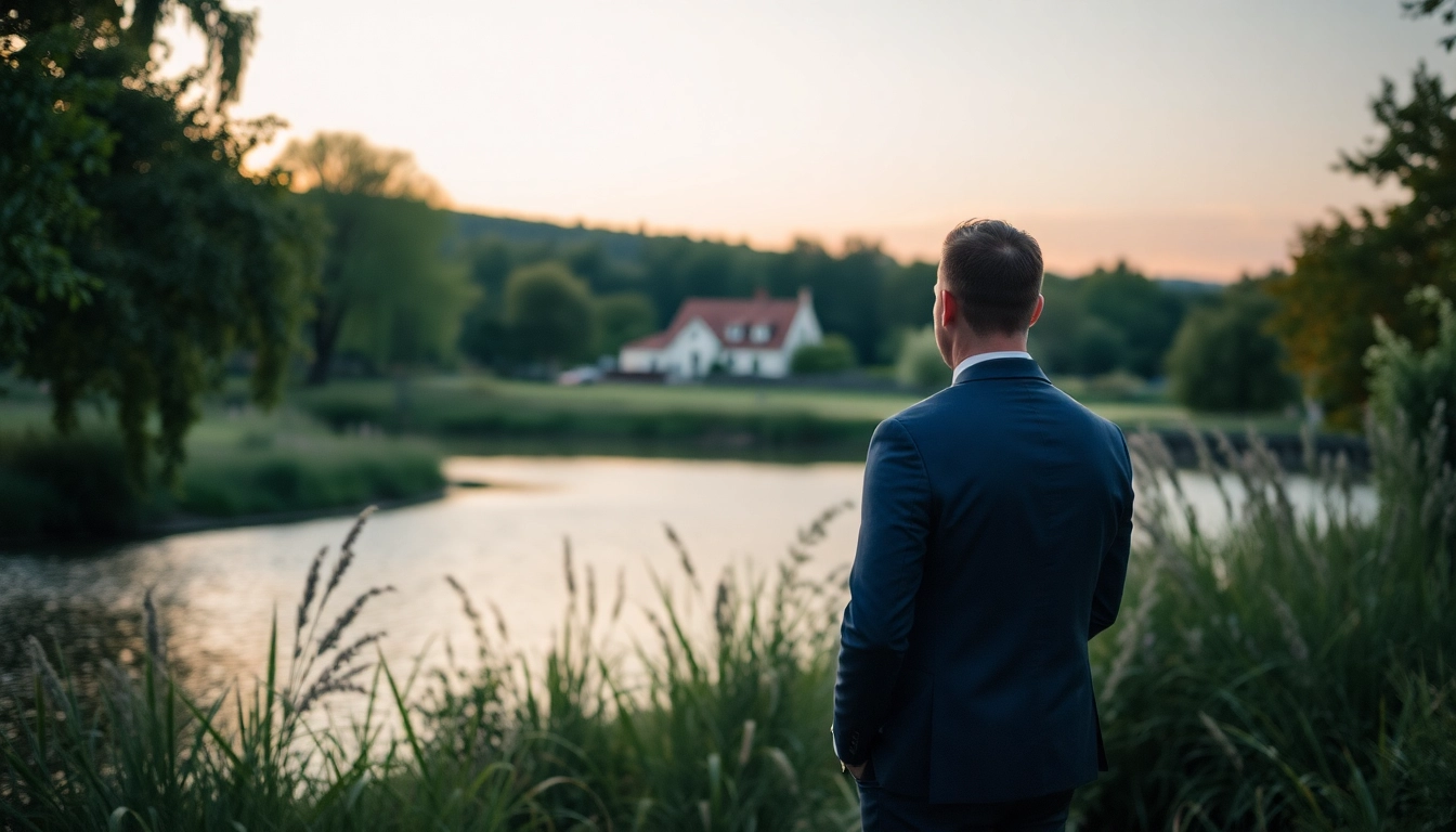 Hochzeitslocation im Freien, zauberhafte Kulisse mit sanfter Beleuchtung für eine unvergessliche Hochzeit.