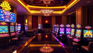 Experience the excitement at the beste online casino schweiz with vibrant gaming tables and stylish ambiance.