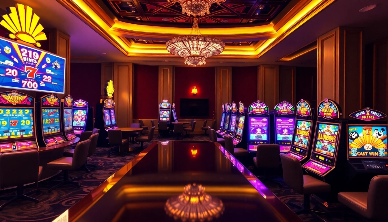 Experience the excitement at the beste online casino schweiz with vibrant gaming tables and stylish ambiance.