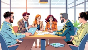 Maximize your outreach with Personalvermittlung Außendienst while engaging in sales strategy meetings.