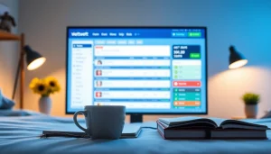 Visualisieren Sie die besten Wettanbieter ohne LUGAS mit einem einladenden Dashboard für Sportwetten und Quoten.