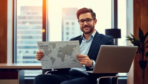 Headhunter IT unterstützt bei der Rekrutierung hochqualifizierter IT-Fachkräfte in einem modernen Büro.