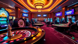 Experience the thrill of MM88.COM with vibrant casino visuals showcasing exciting gameplay.