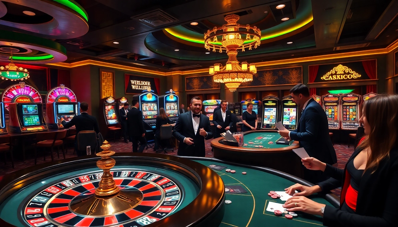 Experience the thrill of gaming at https://789clubac.cn.com/ with vibrant slot machines and an elegant roulette wheel.