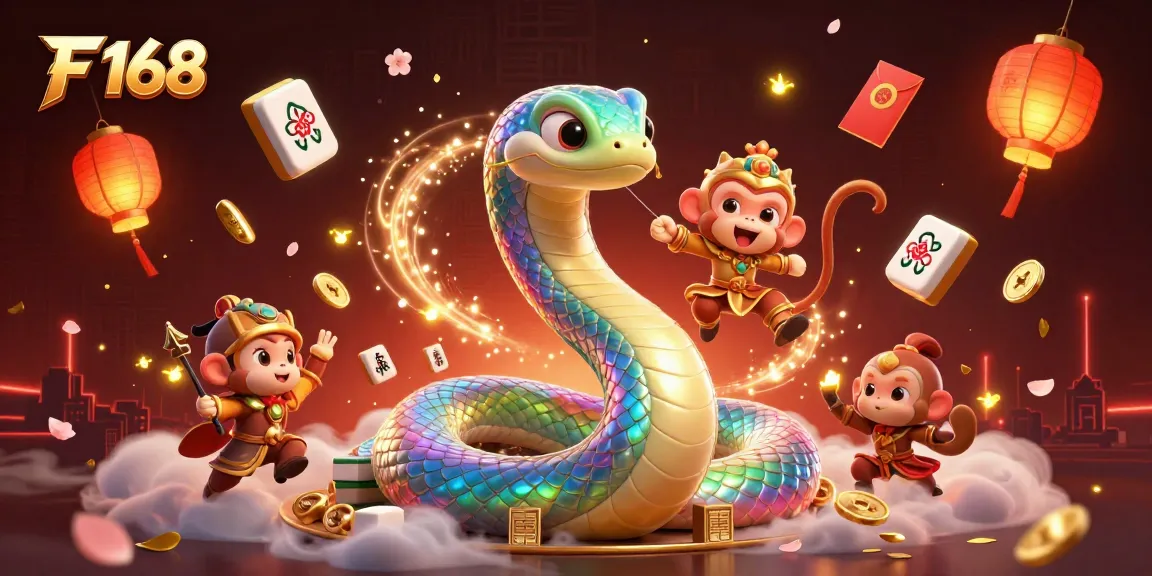 Experience F 168's thrilling casino adventure with vibrant characters, festive elements, and engaging gameplay.